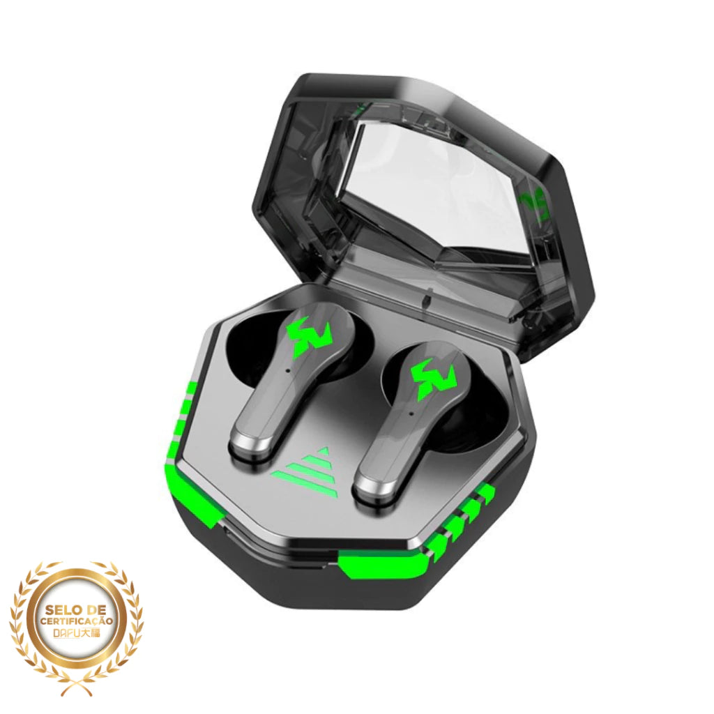 Fone De Ouvido Para Jogos N35 W11 TWS Fones Sem Fio Bluetooth 5.2 Modo Music Game Earbuds Com Microfone