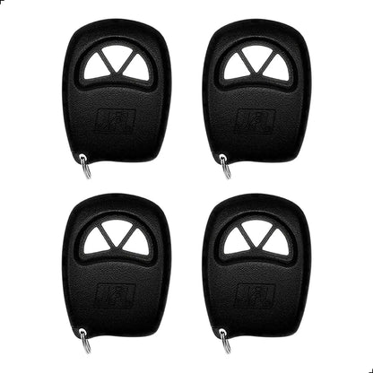 Kit 4x Controle Remoto Jfl 3 Teclas Tx-4r 4.0 433 Mhz