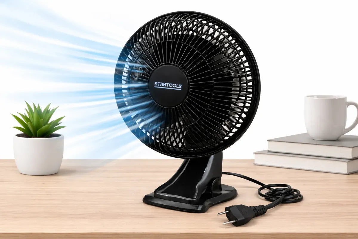 Ventilador De Mesa Startools 33cm Silencioso E Oscilante