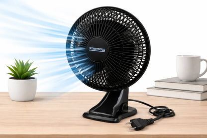 Ventilador De Mesa Startools 33cm Silencioso E Oscilante