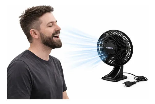 Ventilador De Mesa Startools 33cm Silencioso E Oscilante
