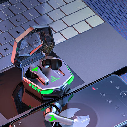 Fone De Ouvido Para Jogos N35 W11 TWS Fones Sem Fio Bluetooth 5.2 Modo Music Game Earbuds Com Microfone