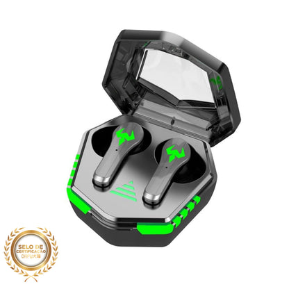 Fone De Ouvido Para Jogos N35 W11 TWS Fones Sem Fio Bluetooth 5.2 Modo Music Game Earbuds Com Microfone