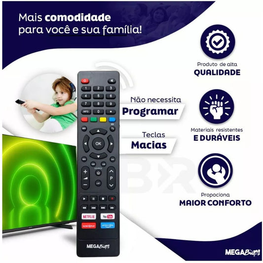 Fernbedienung für Philco Smart 4k LED TV