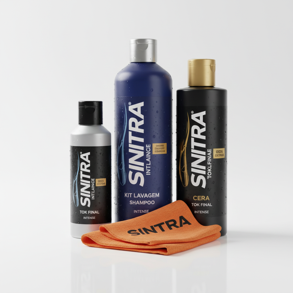 Kit Lavagem Shampoo Cera Tok Final Intense Sintra Fast Vonix