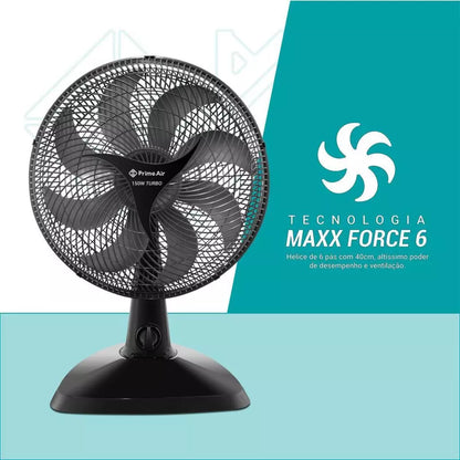 Ventilador 2 em 1 Prime Air 8 Pás Maxx Force 150W AVTE400