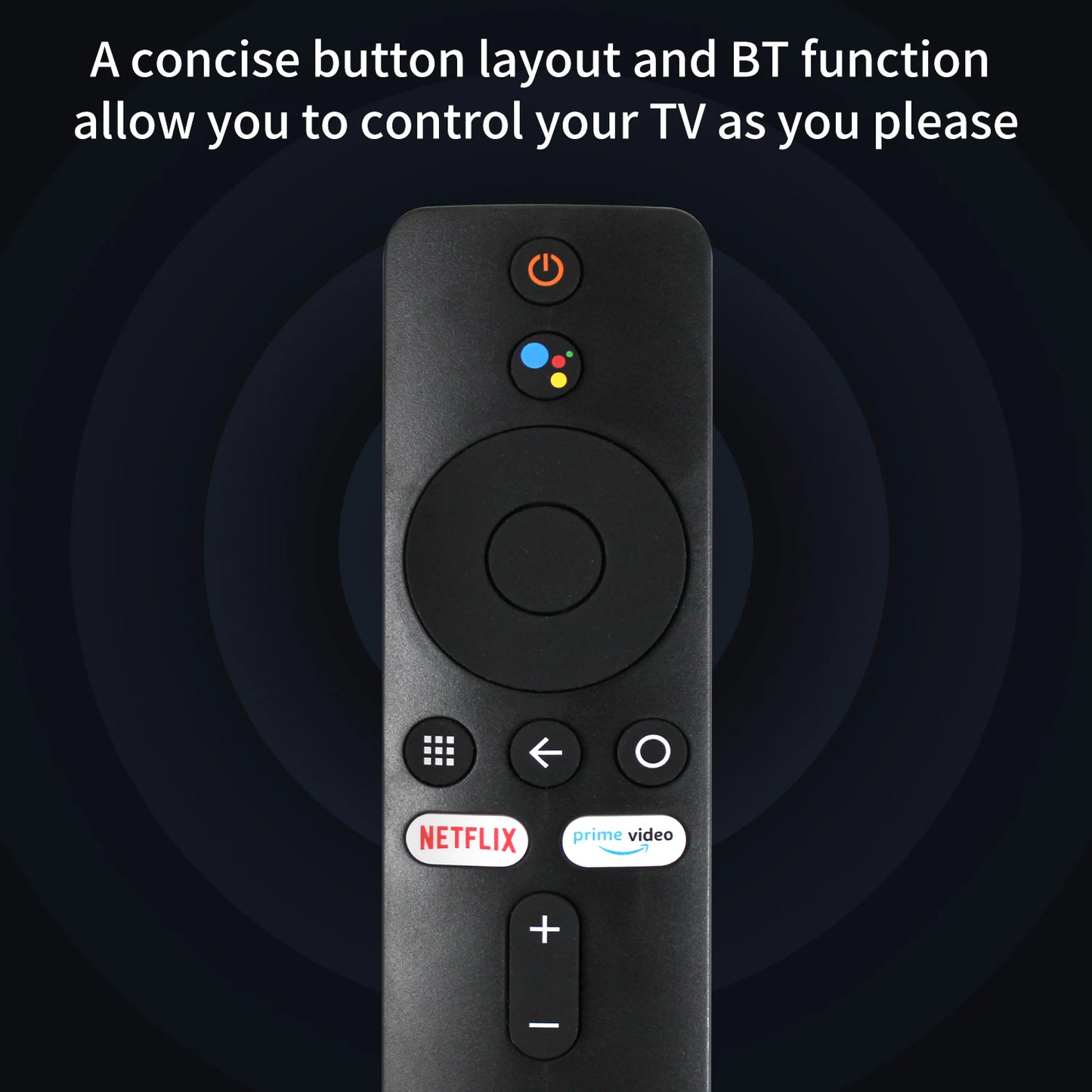 icon arrow left boldicon arrow right bold Xiaomi Mi TV Stick/Mi Box 4S 4K Controle Remoto de Voz Bluetooth